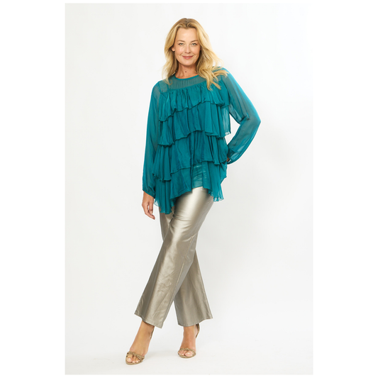 Levanzo Top | Exotic Blue
