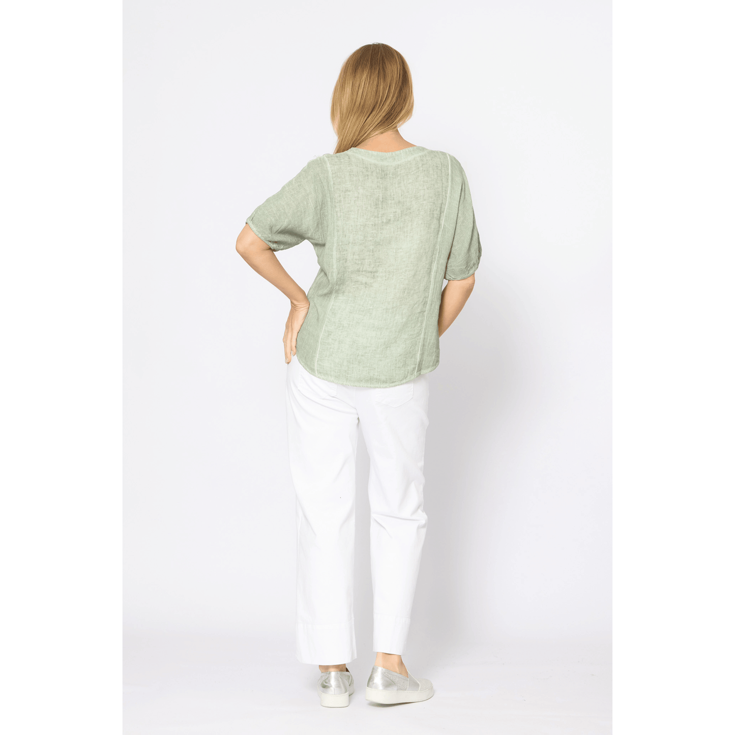 Kalmar Top | Salvia/Khaki | La Strada