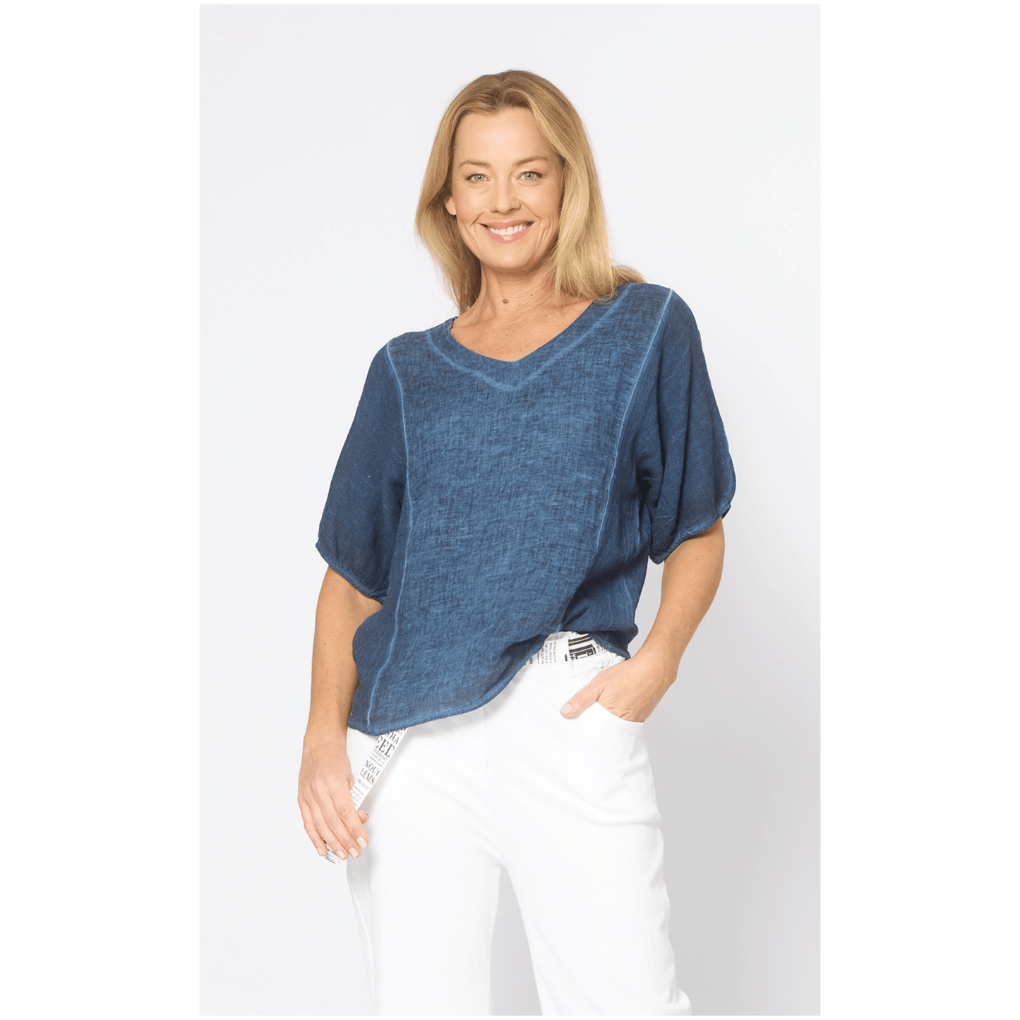Kalmar Top | Navy | La Strada