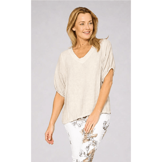 Malmo Top | Beige | La Strada