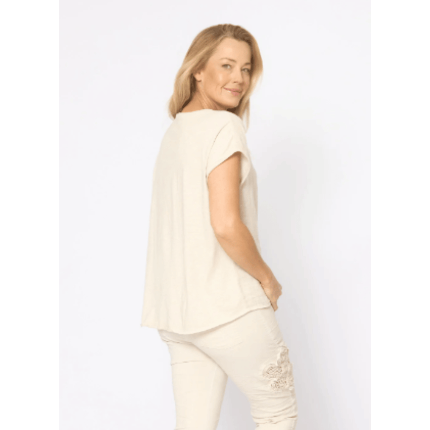 Lausanne Top | Beige | La Strada