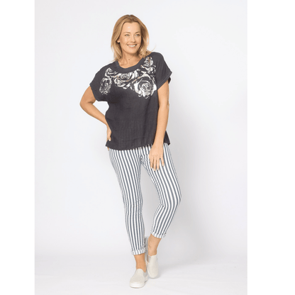 Kiruna Top | Navy | La Strada