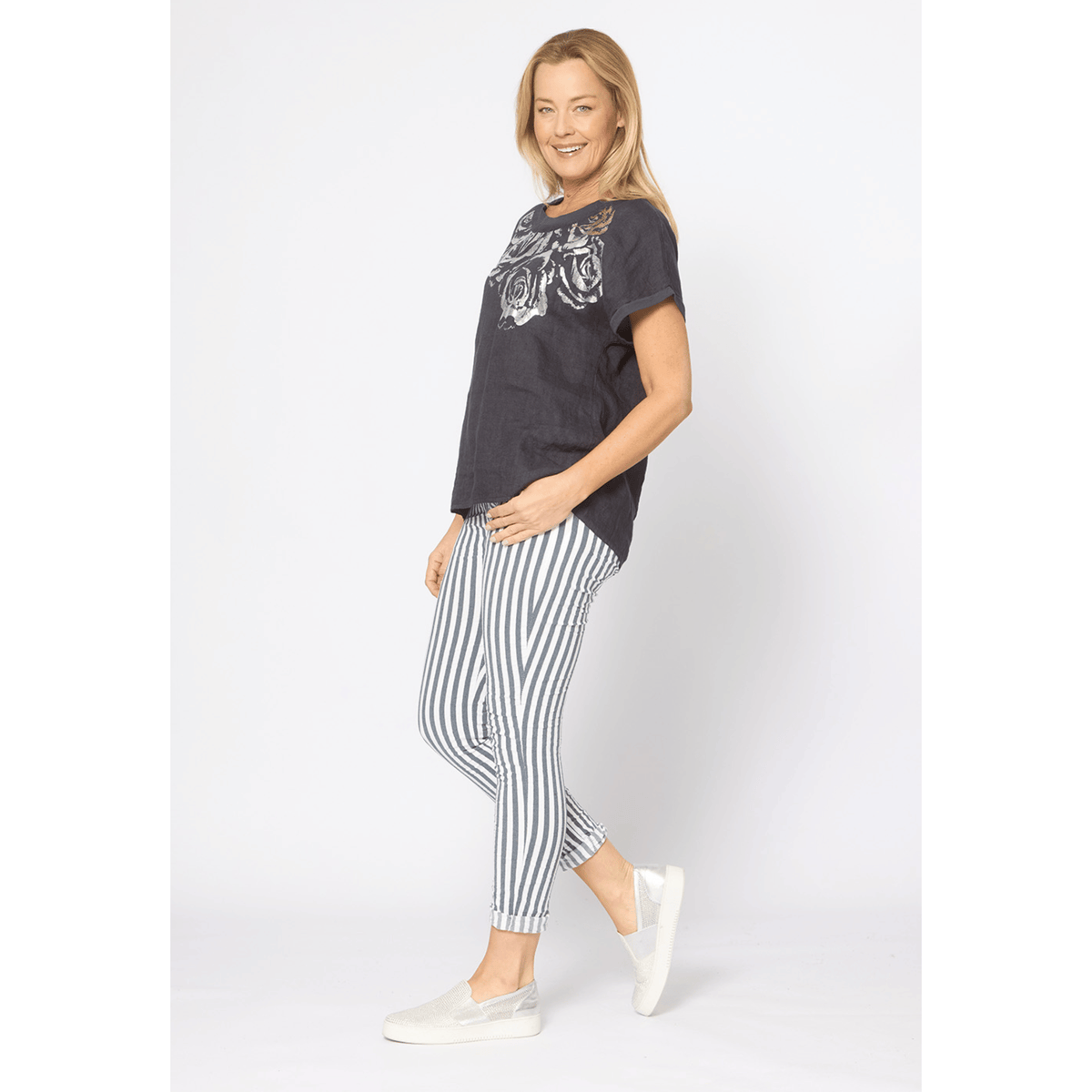 Kiruna Top | Navy | La Strada