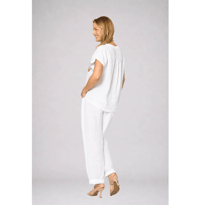 Kiruna Top | White | La Strada