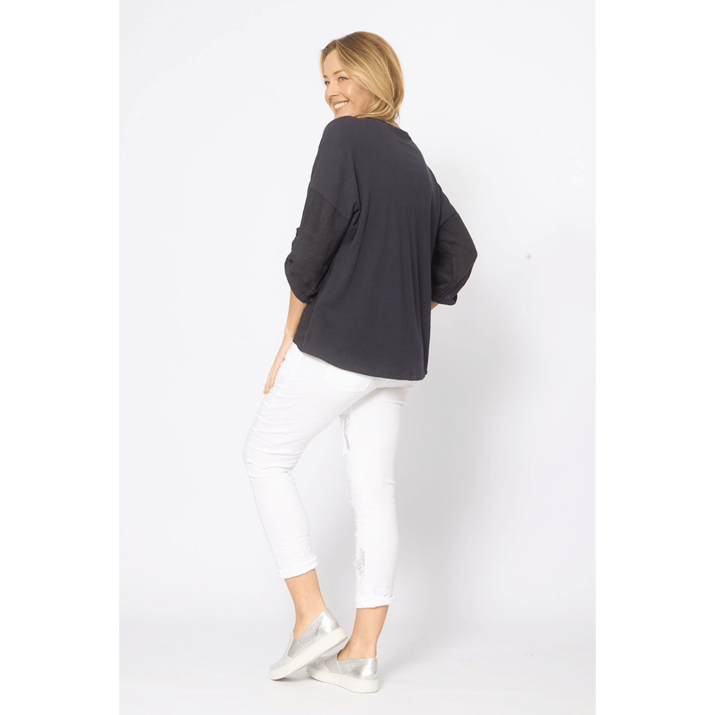Visby Top | Navy | La Strada