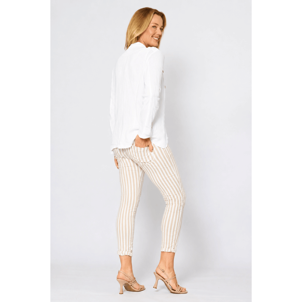 Ganter Jacket | White | La Strada