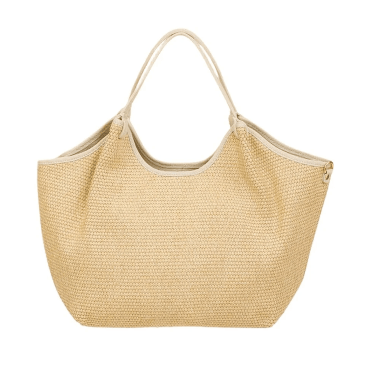 Hector - Large Raffia Handbag | Cream | Maison Fanli