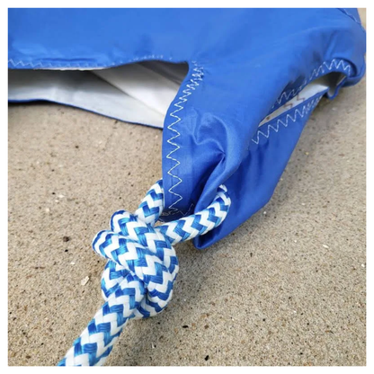 SeaShopper Bag | Blue/Blue Zebra