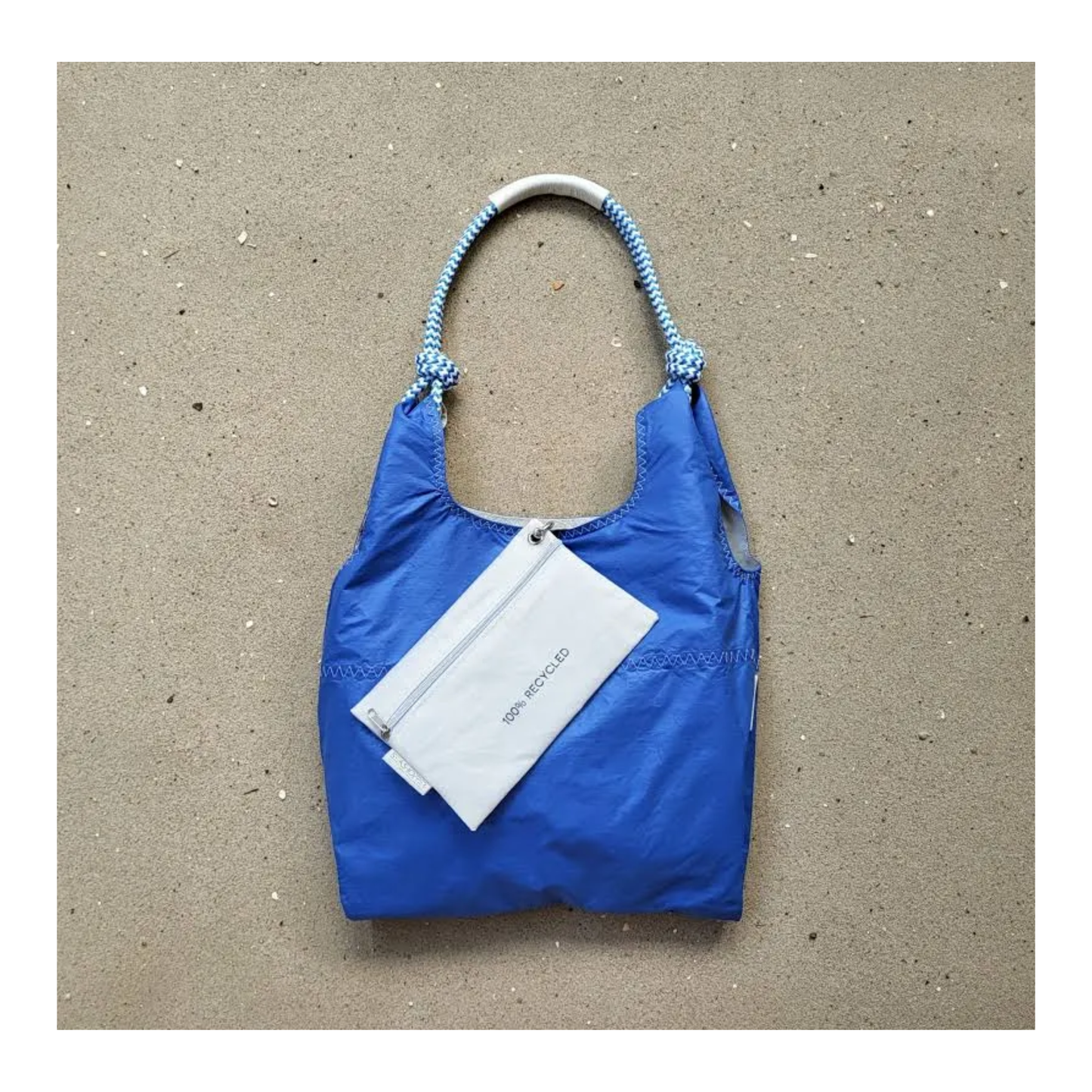 SeaShopper Bag | Blue/Blue Zebra