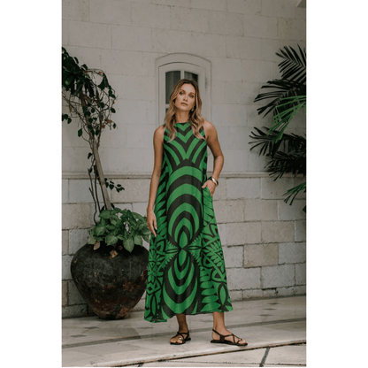 Strathall Maxi Dress | Emerald