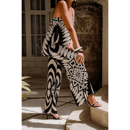 Kapunda Pant | Black/Ivory