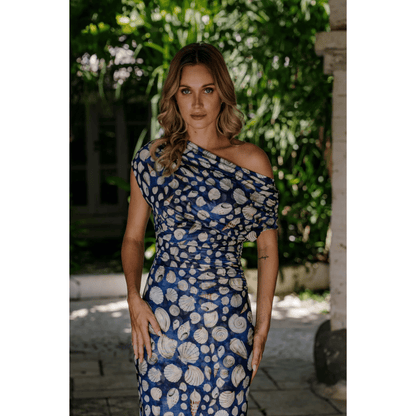 Sea Shore Mesh Dress | Nassaya