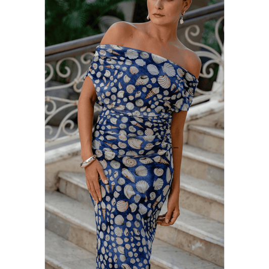 Sea Shore Mesh Dress | Nassaya