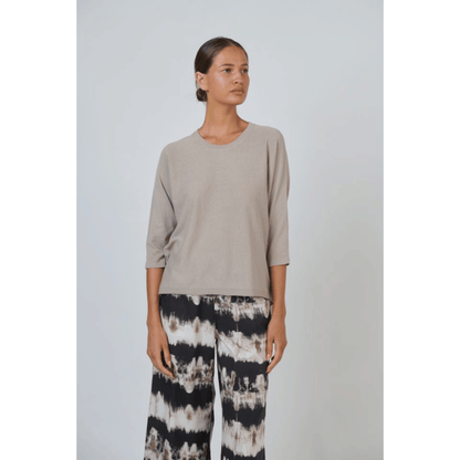 Maru Knit Top | Chai