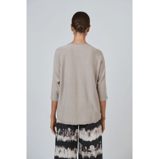 Maru Knit Top | Chai - Naturals O&J