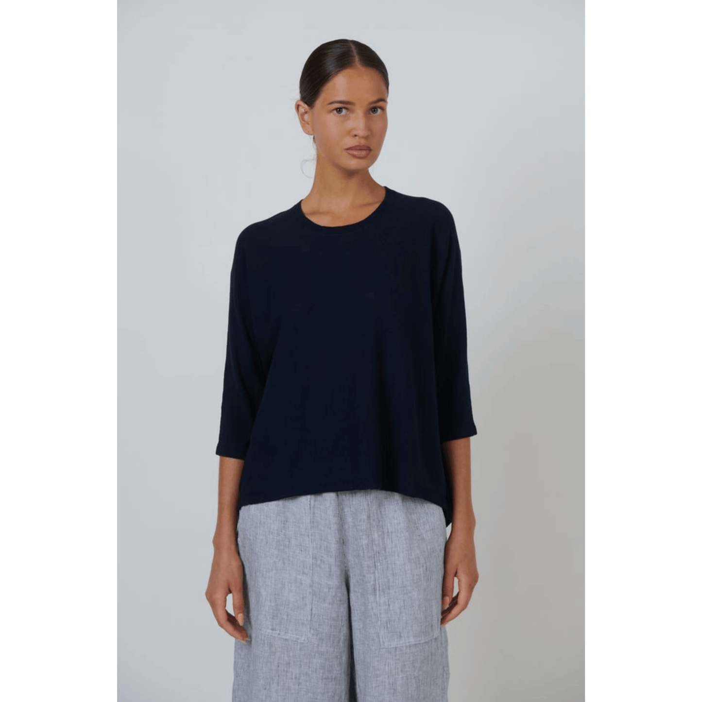 Maru Knit Top | Ink