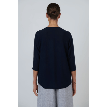 Maru Knit Top | Ink
