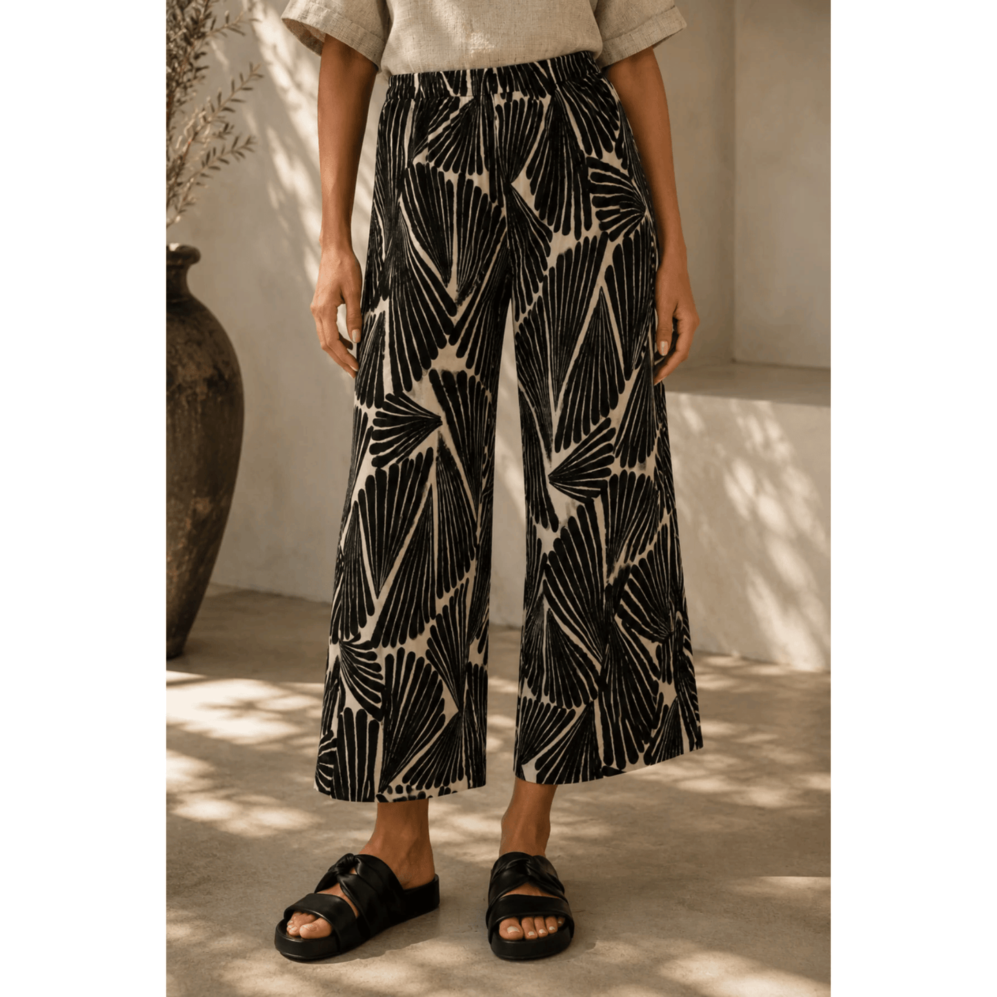Mailia Linen Pant | Folies