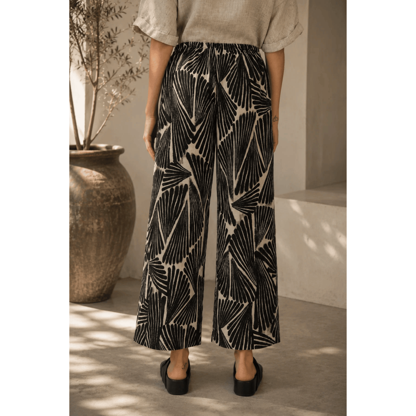 Mailia Linen Pant | Folies