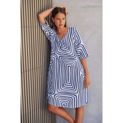Mr Monaco Dress | Maze | Naturals O&J