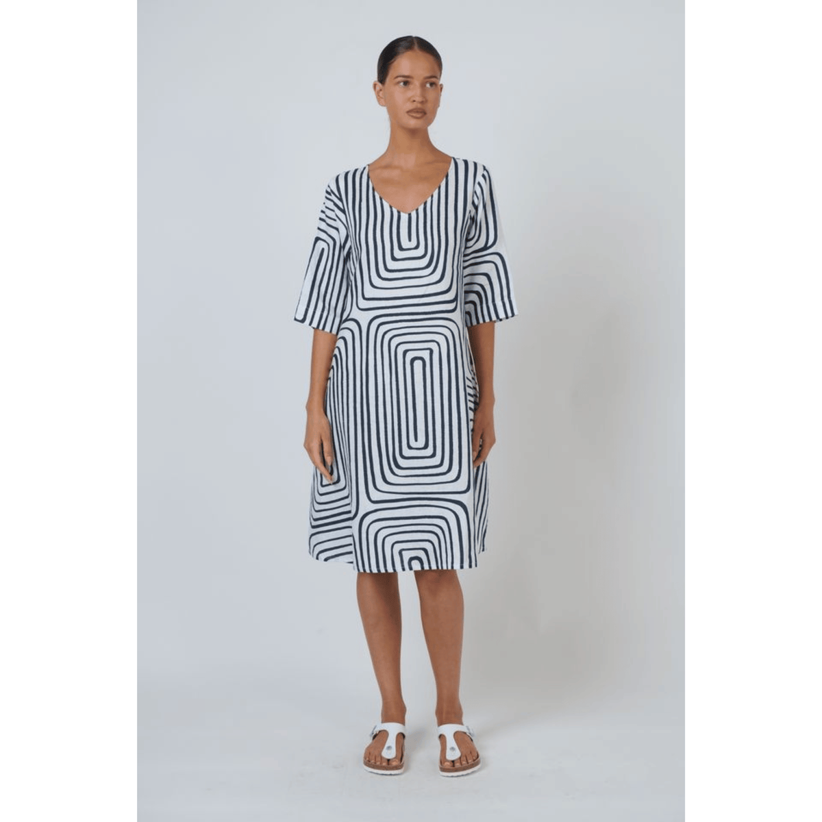 Mr Monaco Dress | Maze | Naturals O&J
