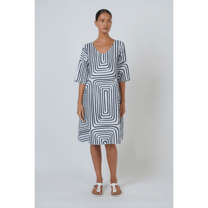 Mr Monaco Dress | Maze | Naturals O&J