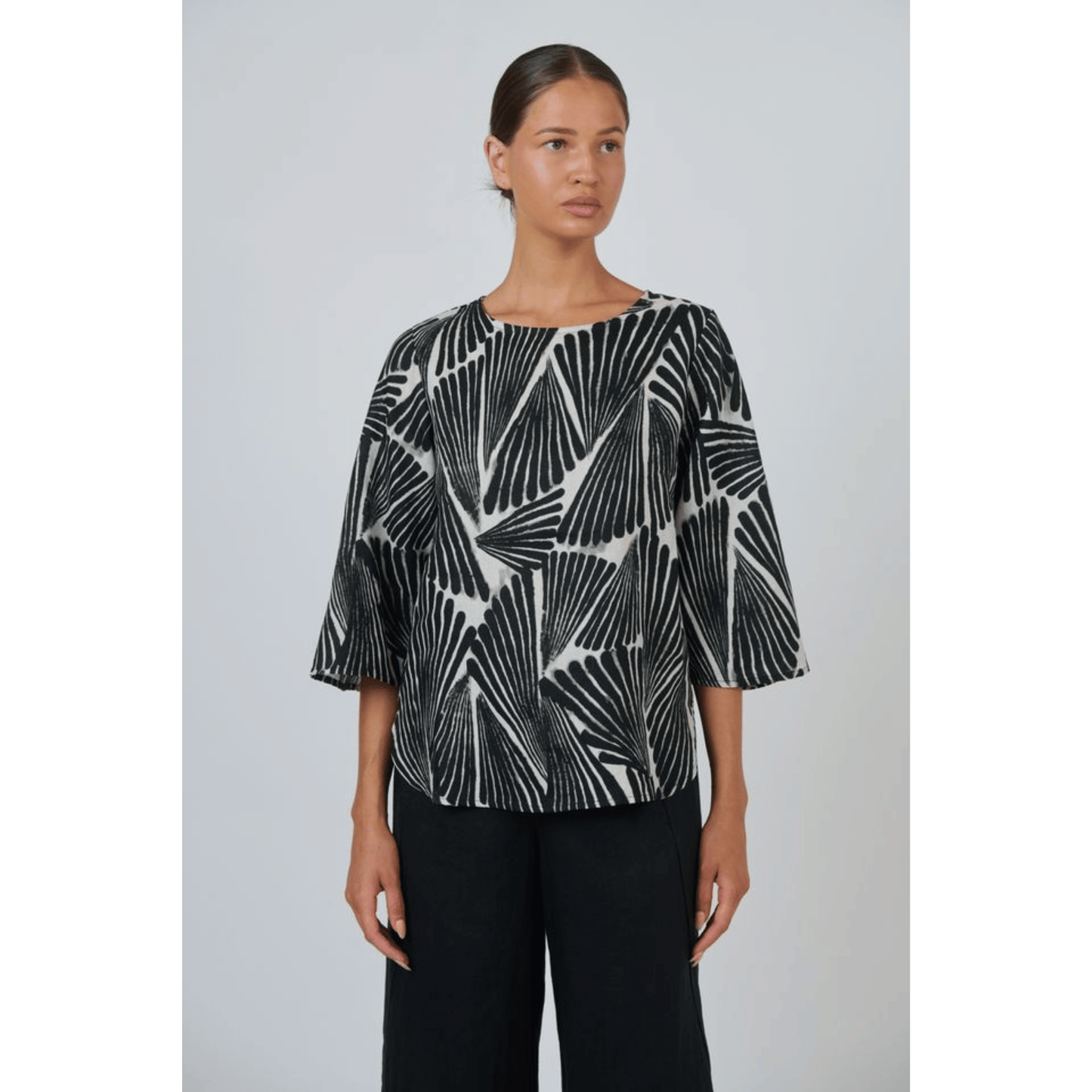 Megan Linen Top | Folies