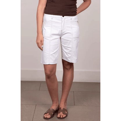 Holborn Loose Leg Short | Milk | New London Jeans