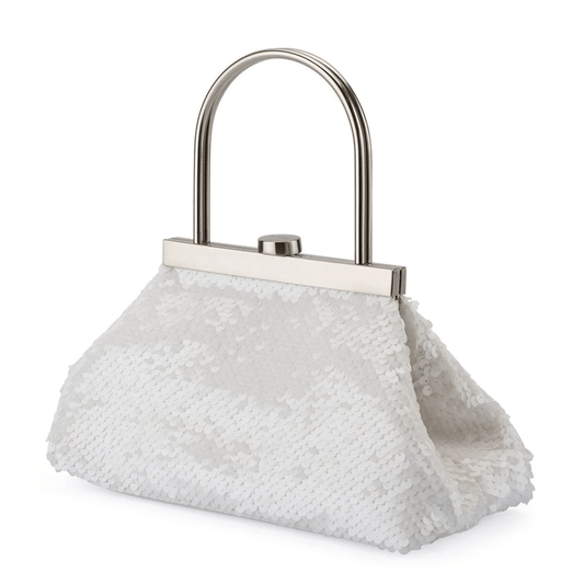 Tori Sequin Top Handle Bag