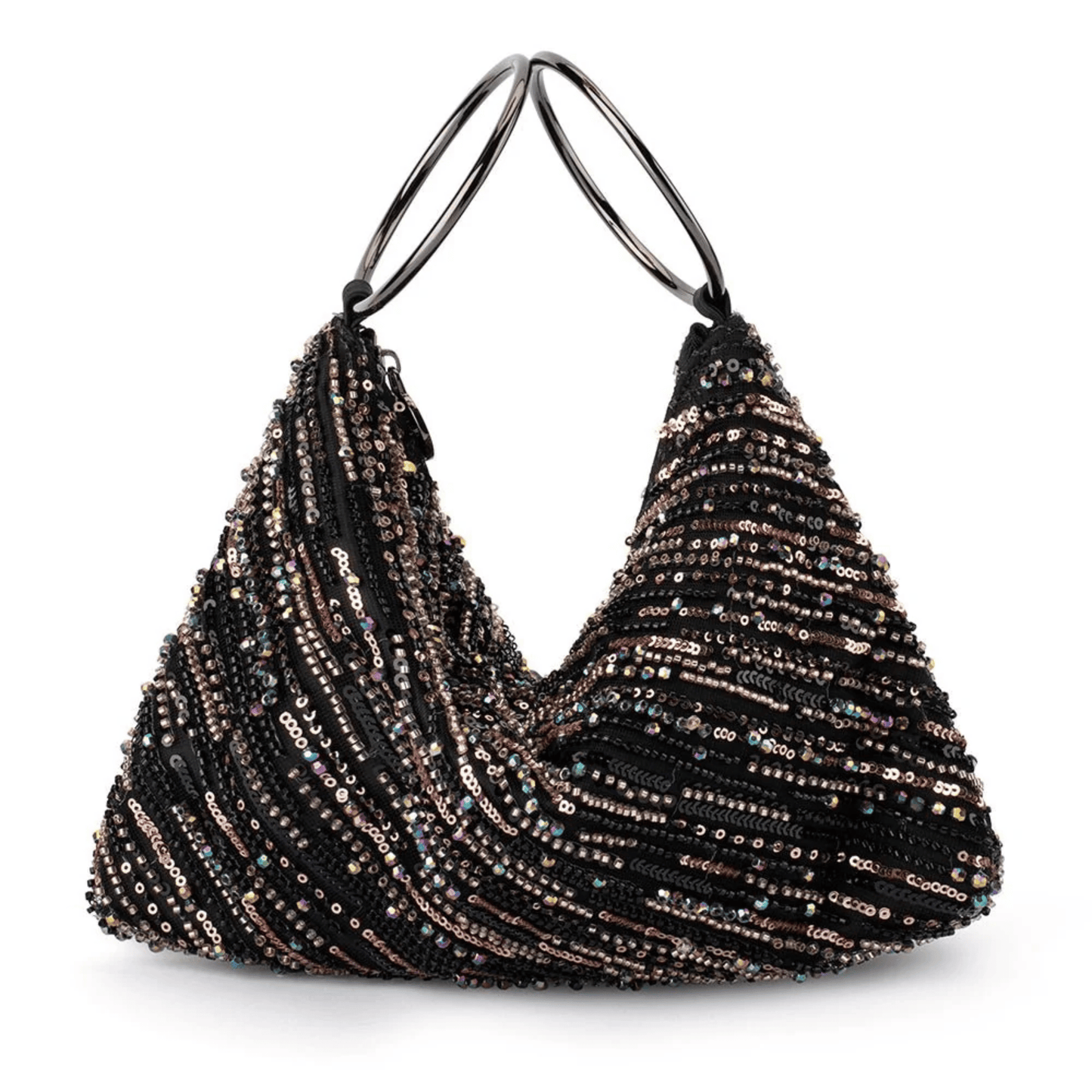 Dion Ring Handle Bag | Bronze