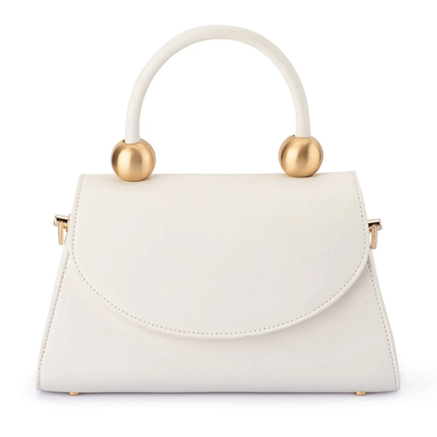Siren Top Handle Bag | White