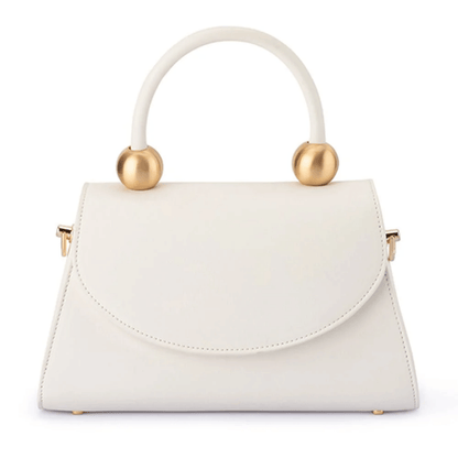 Siren Top Handle Bag | White
