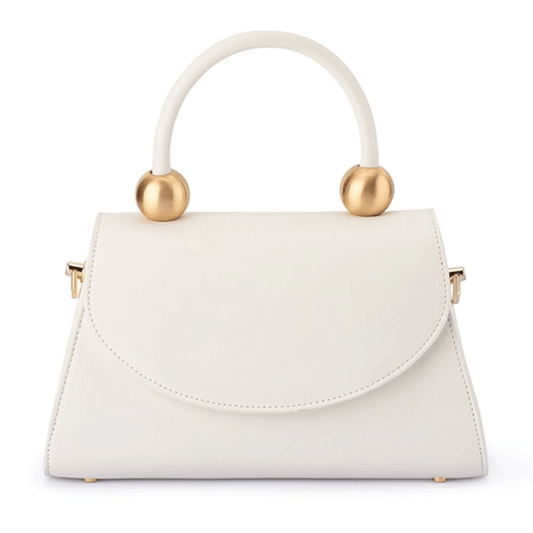 Siren Top Handle Bag | White