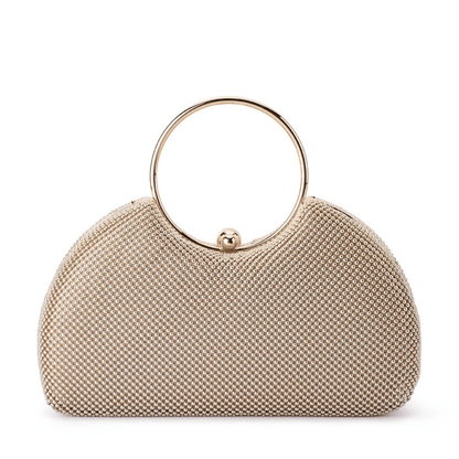 Jamie Ball Mesh Handbag | Gold