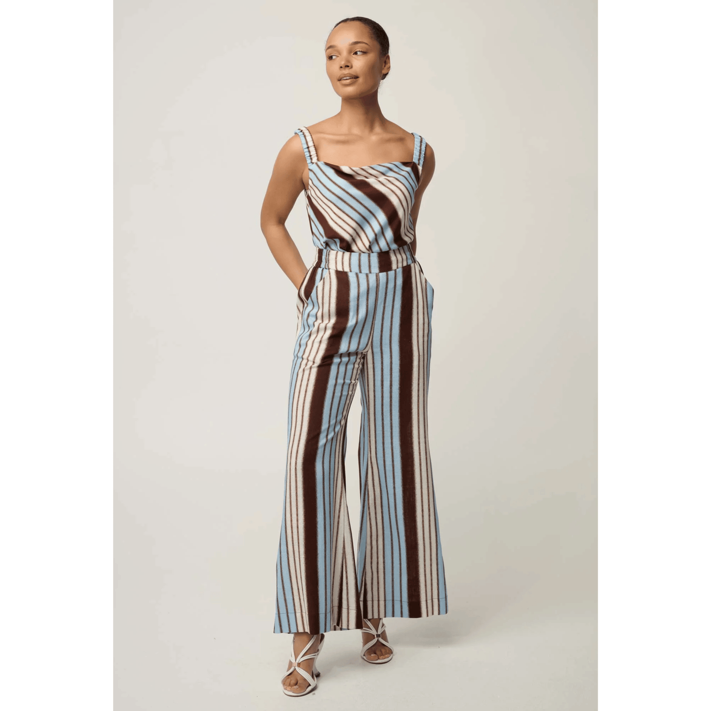 Willow Stripe Pant | Iridescent Stripe - OnceWas