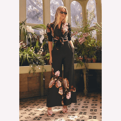 Willow Linen Pant | Sunset Orchid - OnceWas