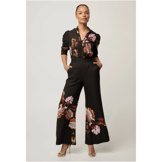 Petite Willow Linen Pant | Sunset Orchid | Once Was