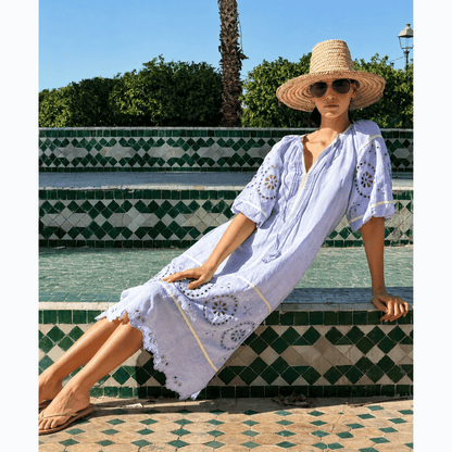 Magnolia Dress | Banker Blue