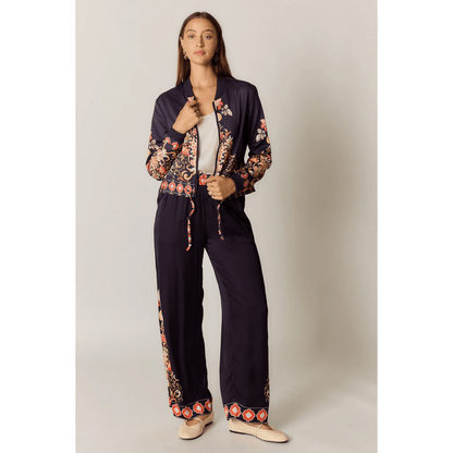 Gazte Pant | Burgundy