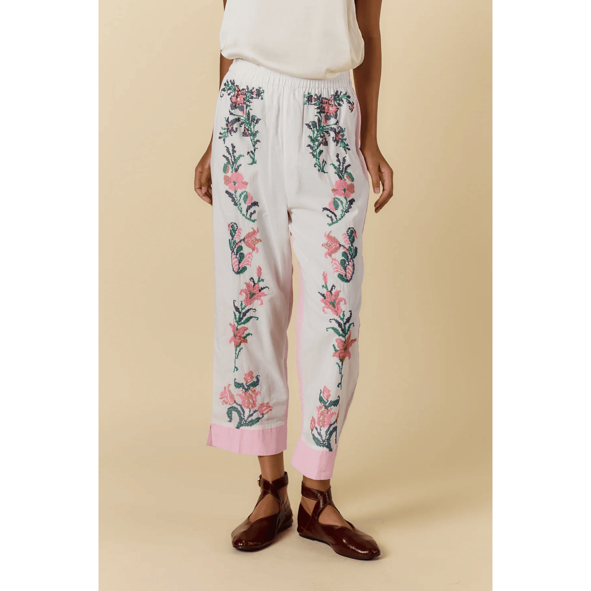 Lara Pant | Pink | Rubyyaya