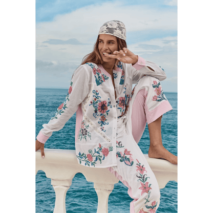Lara Shirt | Pink | Rubyyaya
