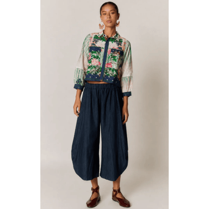 Palloncino Pant | Denim - Rubyyaya