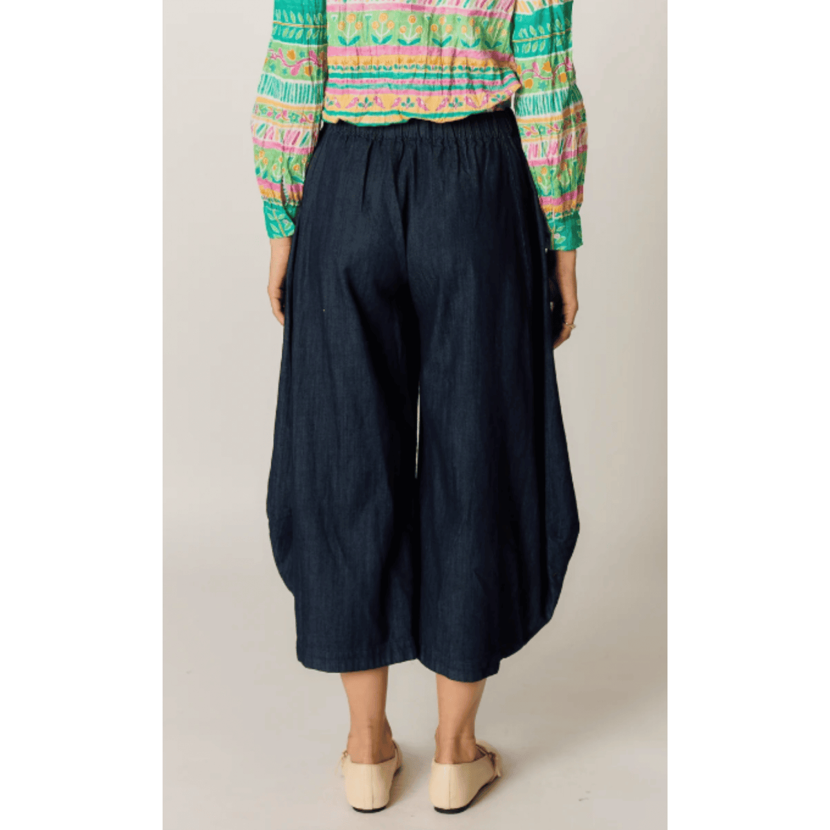 Palloncino Pant | Denim - Rubyyaya