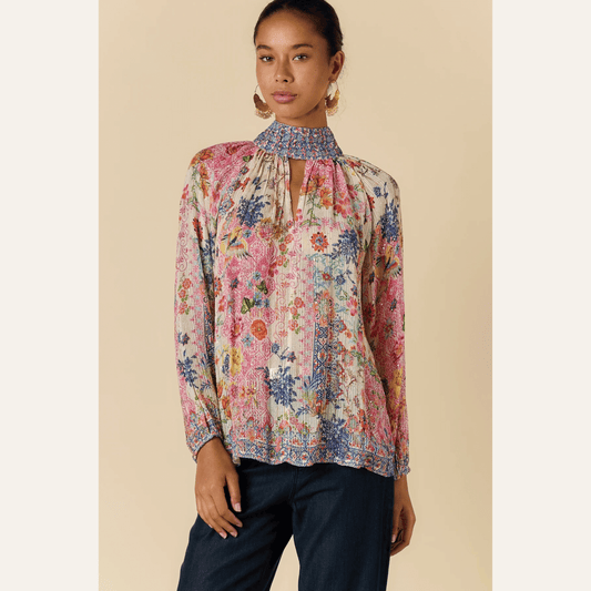 Songbird Shirt | White | Rubyyaya