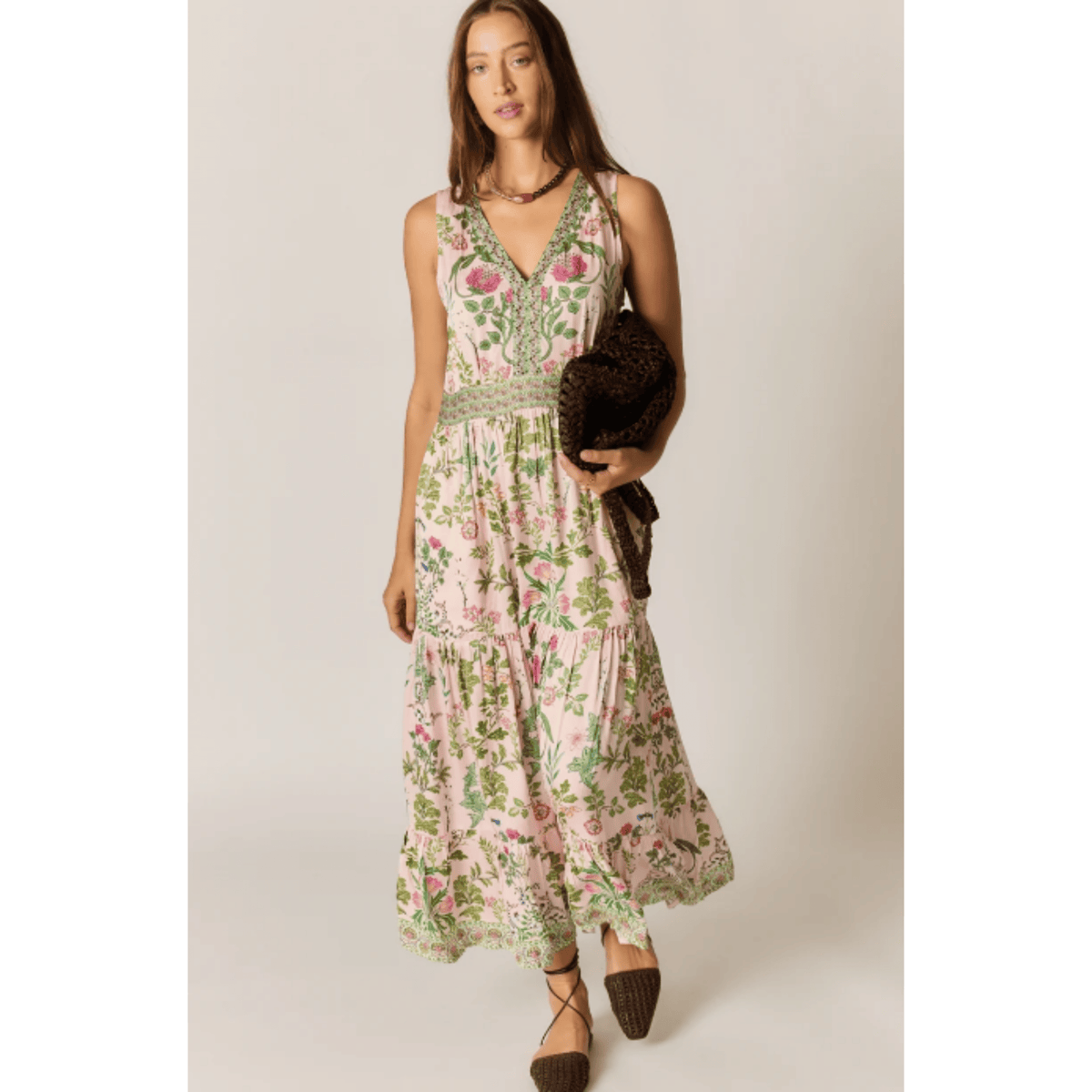 Tatiana Maxi Dress | Pink