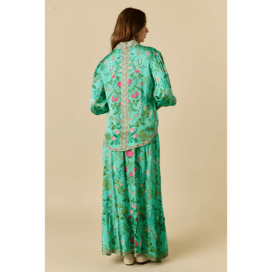 Tatiana Shirt | Green - Rubyyaya