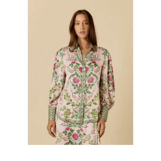 Tatiana Shirt | Pink - Rubyyaya