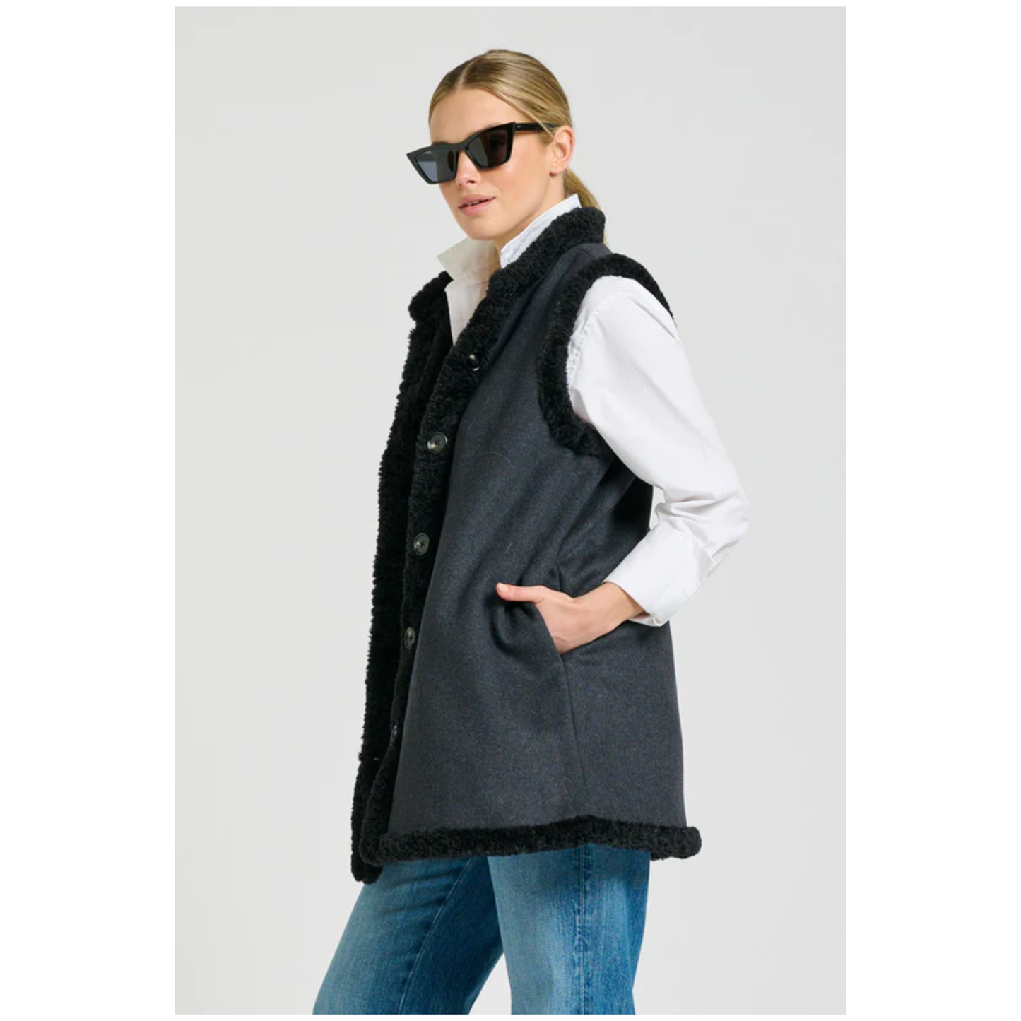 Shirty - Alto Vest Gilet | Black