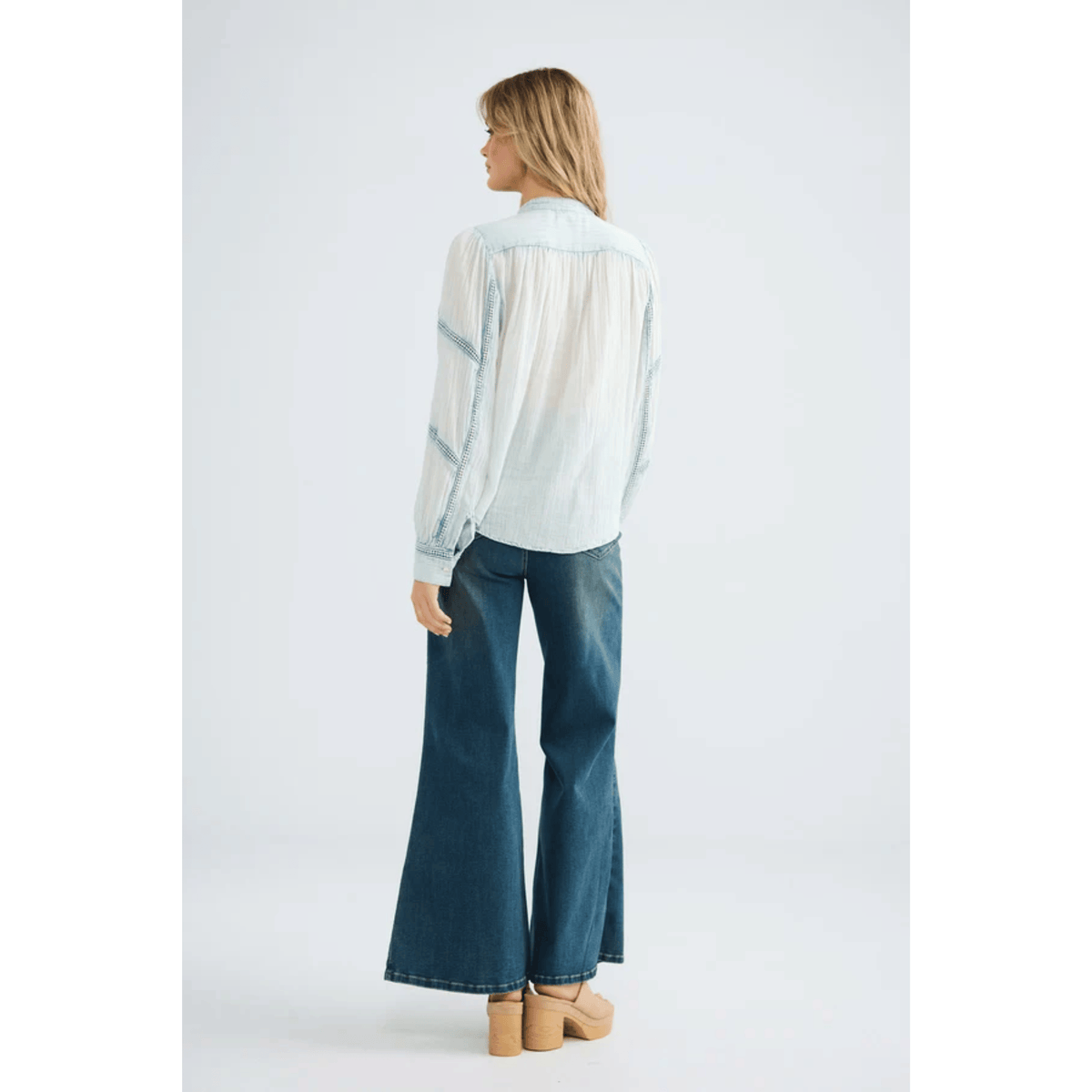 Amira Shirt | Powder Blue | Talisman