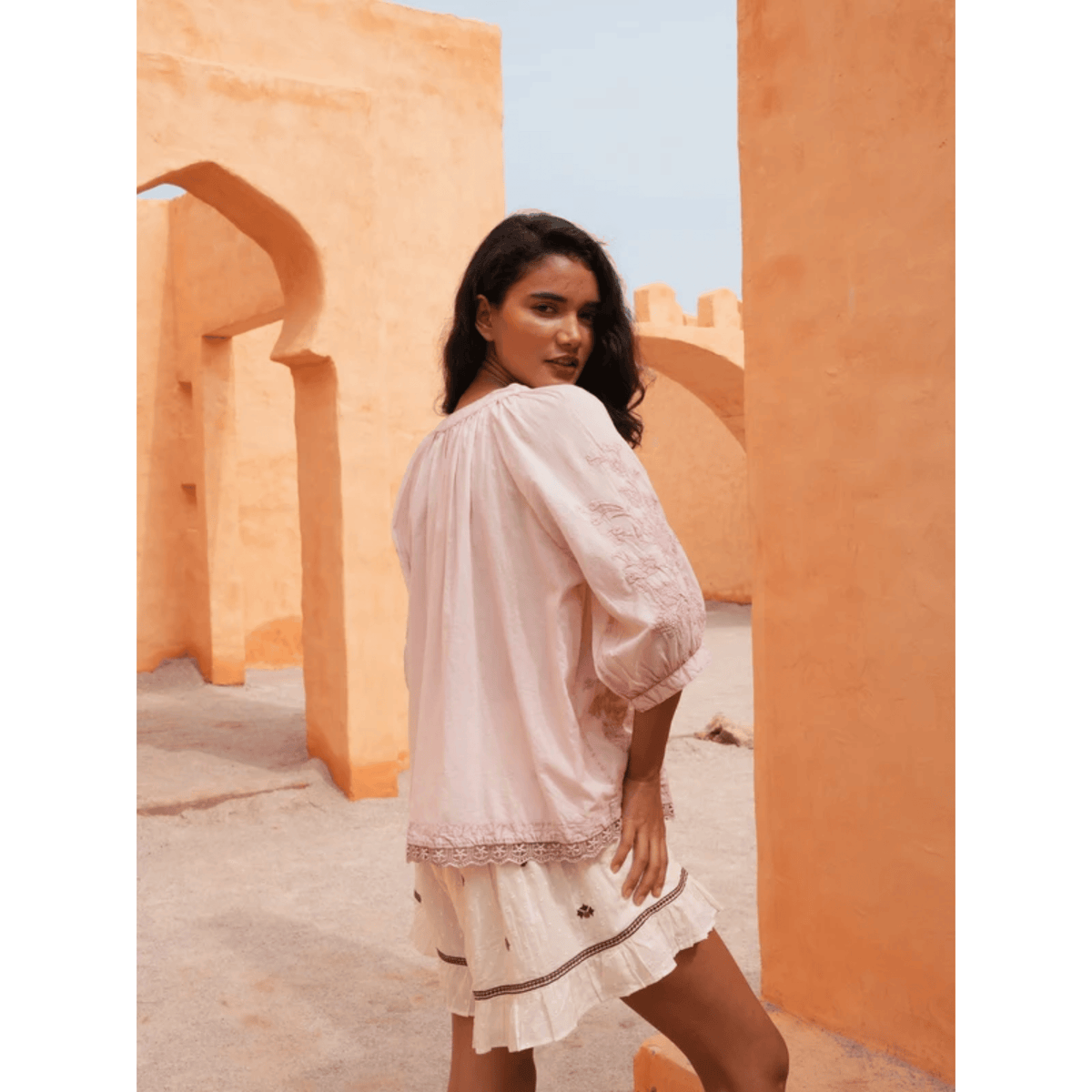Thistle Top | Soft Pink | Talisman